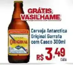 Max Atacadista Cerveja Antarctica Original Garrafa oferta