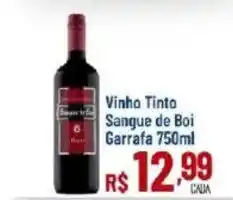 Max Atacadista Vinho Tinto Sangue de Boi oferta