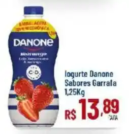 Max Atacadista logurte danone sabores garrafa oferta