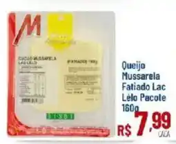 Max Atacadista Queijo Mussarela Fatiado Lac Lélo Pacote oferta