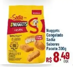 Max Atacadista Nuggets congelado sadia sabores oferta