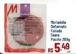 Max Atacadista Mortadela Defumada Fatiada Saara oferta