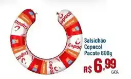 Max Atacadista Salsichão Copacol Pacote 600g oferta