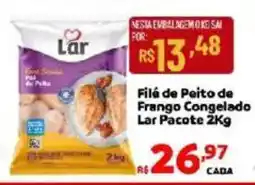 Max Atacadista Filé de Peito de Frango Congelado Lar oferta