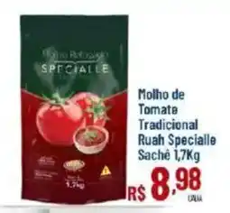 Max Atacadista Molho de Tomate Tradicional Ruah Specialle oferta