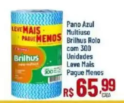 Max Atacadista Pano Azul Multiuso Brilhus Rolo oferta