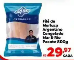 Max Atacadista Filé de Merluza Argentino Congelado Mar & Rio oferta
