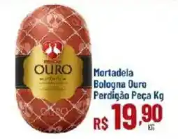 Max Atacadista Mortadela Bologna Ouro Perdigão Peça Kg oferta