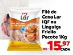 Max Atacadista Filé de Coxa Lar IQF ou Linguiça Friella oferta