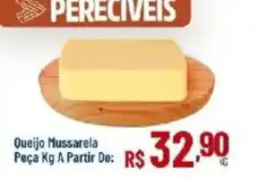 Max Atacadista Queijo mussarela oferta