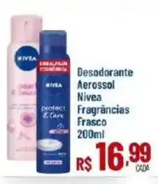 Max Atacadista Desodorante Aerossol Nivea Fragrâncias oferta