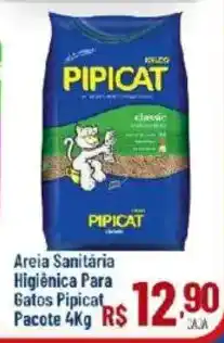Max Atacadista Areia Sanitária Higiênica Para Gatos Pipicat oferta