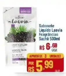 Max Atacadista Sabonete liquido laevia fragrâncias oferta