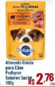 Max Atacadista Alimento Umido para Cães Pedigree Sabores Sache oferta