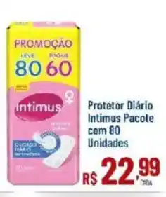Max Atacadista Protetor Diário Intimus Pacote oferta