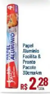 Max Atacadista Papel alumínio facilita & pronto oferta