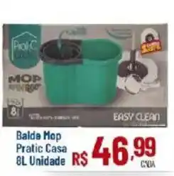 Max Atacadista Balde Mop Pratic Casa oferta