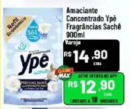 Max Atacadista Amaciantes concentrado ype fragrâncias sachê oferta