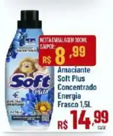 Max Atacadista Amaciante soft plus concentrado energia oferta