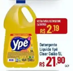 Max Atacadista Detergente Líquido Ype Clear Galão oferta