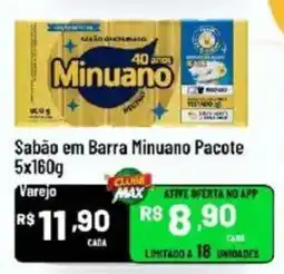 Max Atacadista Sabão em Barra Minuano Pacote oferta