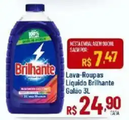 Max Atacadista Lava-Roupas Líquido Brilhante Galão oferta