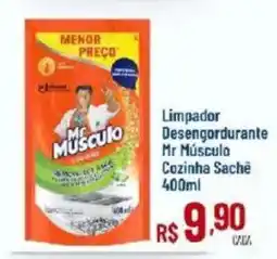 Max Atacadista Limpador desengordurante mr músculo cozinha sachê oferta