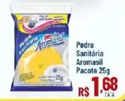 Max Atacadista Pedra Sanitária Aromasil oferta