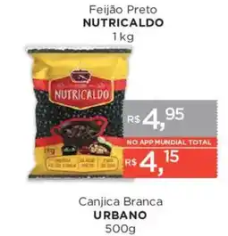 Supermercados Mundial Feijão Preto Nutricaldo oferta