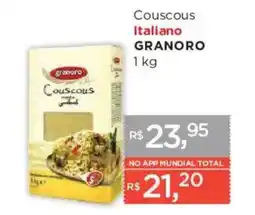 Supermercados Mundial Couscous italiano granoro oferta