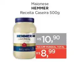 Supermercados Mundial Maionese hemmer receita caseira oferta