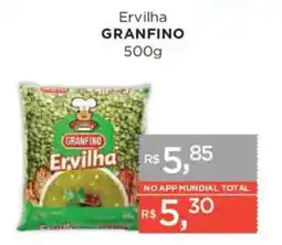 Supermercados Mundial Ervilha granfino oferta