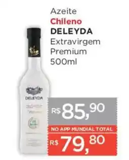 Supermercados Mundial Azeite chileno deleyda extravirgem premium oferta