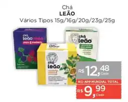 Supermercados Mundial Chá LEÃO oferta