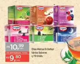 Supermercados Mundial Chás Mistos Dr.Oetker Vários Sabores oferta