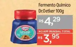 Supermercados Mundial Fermento químico dr.oetker oferta