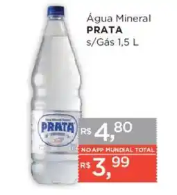 Supermercados Mundial Água Mineral Prata oferta
