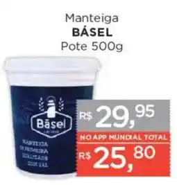 Supermercados Mundial Manteiga básel oferta