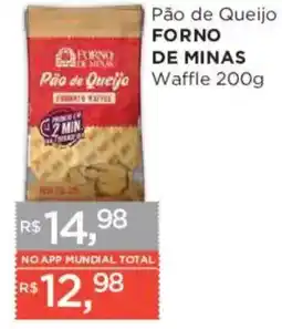 Supermercados Mundial Pão de Queijo oferta