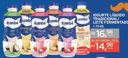 Supermercados Mundial Iogurte líquido tradicional/ leite fermentado oferta