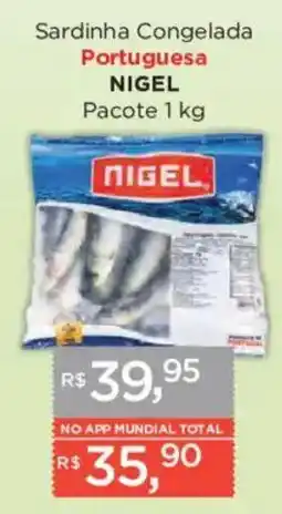 Supermercados Mundial Sardinha Congelada Portuguesa Niguel oferta