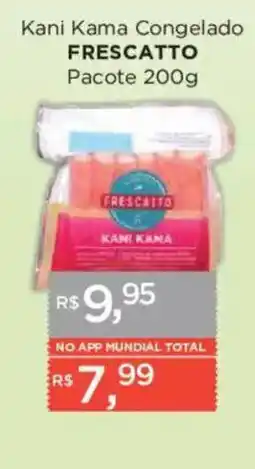 Supermercados Mundial Kani Kama Congelado Frescatto oferta