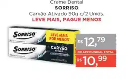 Supermercados Mundial Creme Dental Sorriso oferta