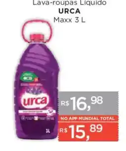 Supermercados Mundial Lava-roupas Líquido Urca Maxx oferta