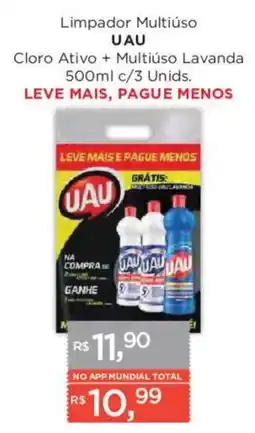 Supermercados Mundial Limpador Multiúso UAU oferta