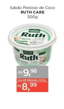 Supermercados Mundial Sabão Pastoso de Coco Ruth Care oferta