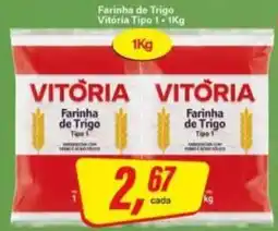 Rede Supermarket Farinha de trigo vitória tipo 1 oferta