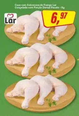 Rede Supermarket Coxa com Sobrecoxa de Frango Lar oferta