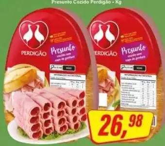 Rede Supermarket Presunto cozido perdigão oferta