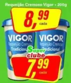 Rede Supermarket Requeijão Cremoso Vigor oferta